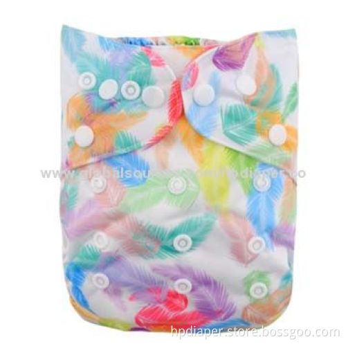 Diaper Manufacturer, Wholesale with One Size Pocket and AI2 Fashionable Digital Printing